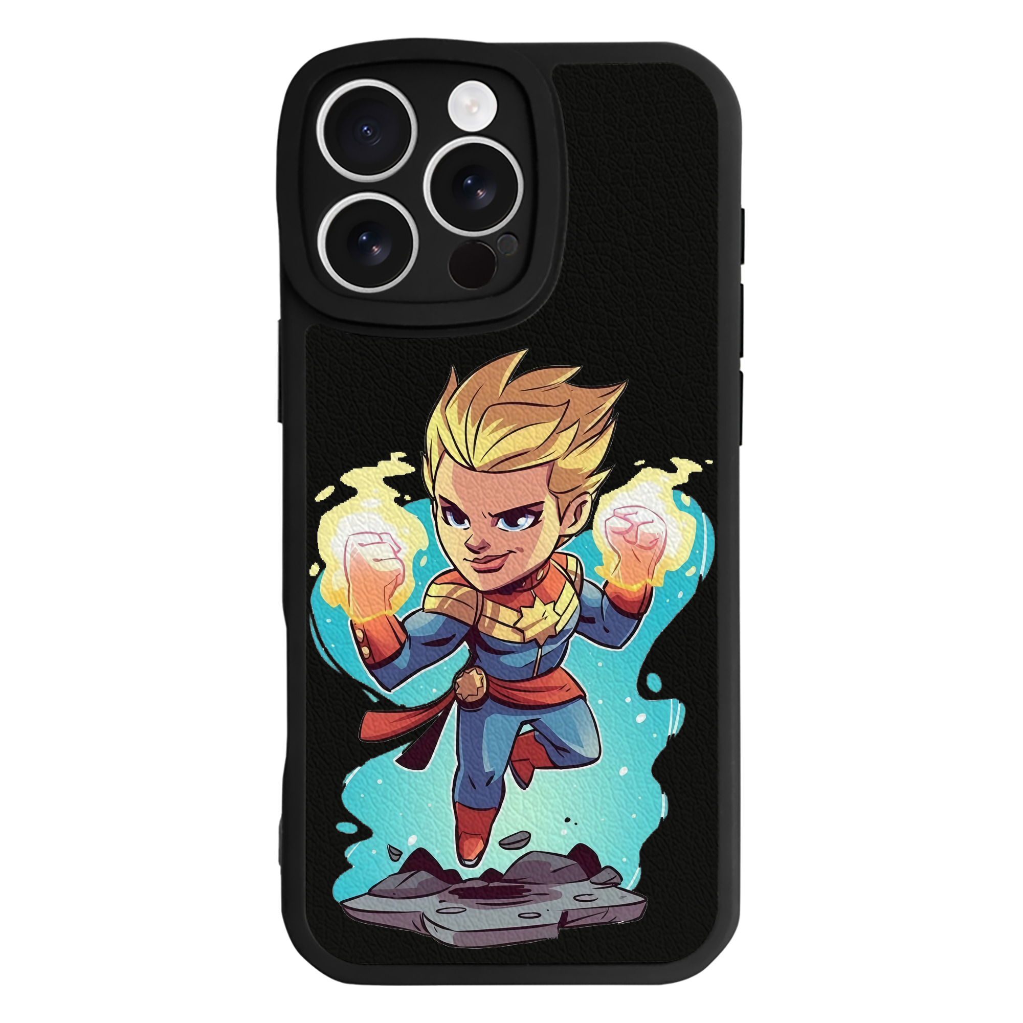 （画像用） アベンジャーズ The Avengers 【iPhone 16シリーズ対応】シリコンスマホケース（レザー調） 材質：シリコン